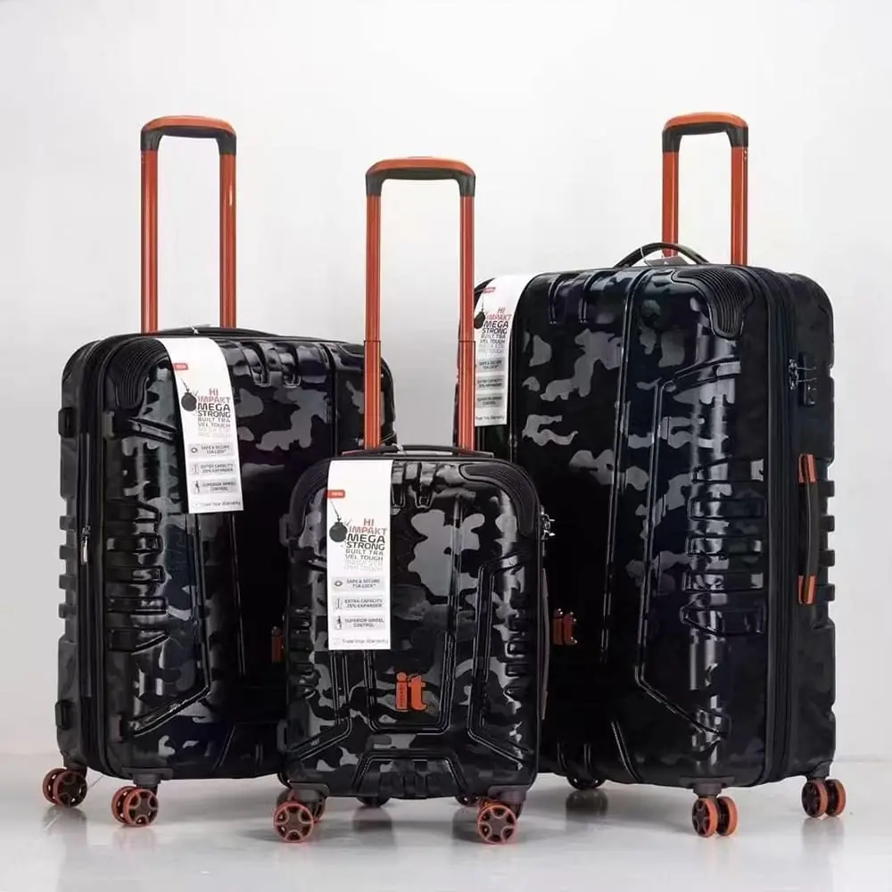 Camo trolley luggage set — Satguru's