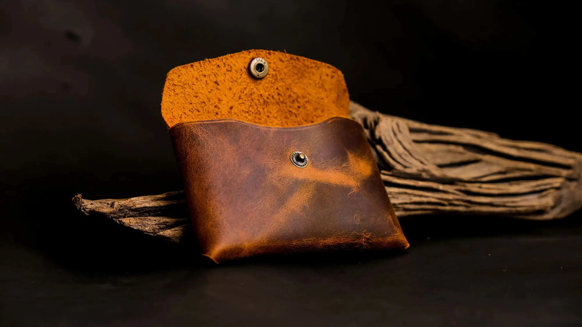 Leather coin pouch — Satguru's
